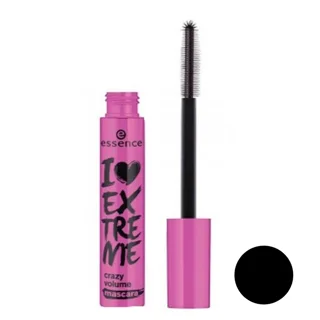 ریمل حجم‌دهنده صورتی اسنس مدل I Love Extreme Volume | حجم ۴.۷ میلی‌لیتر با فرچه نرم